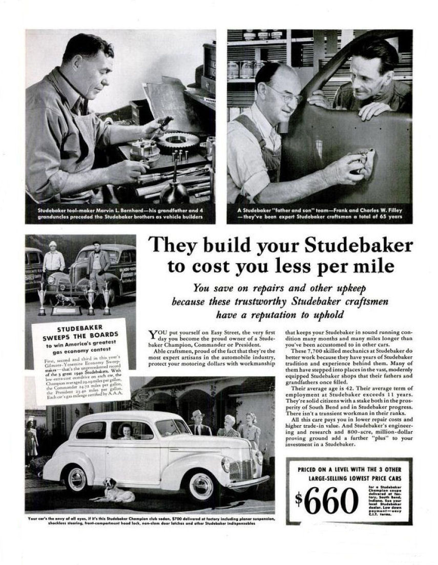 1940 Studebaker 10